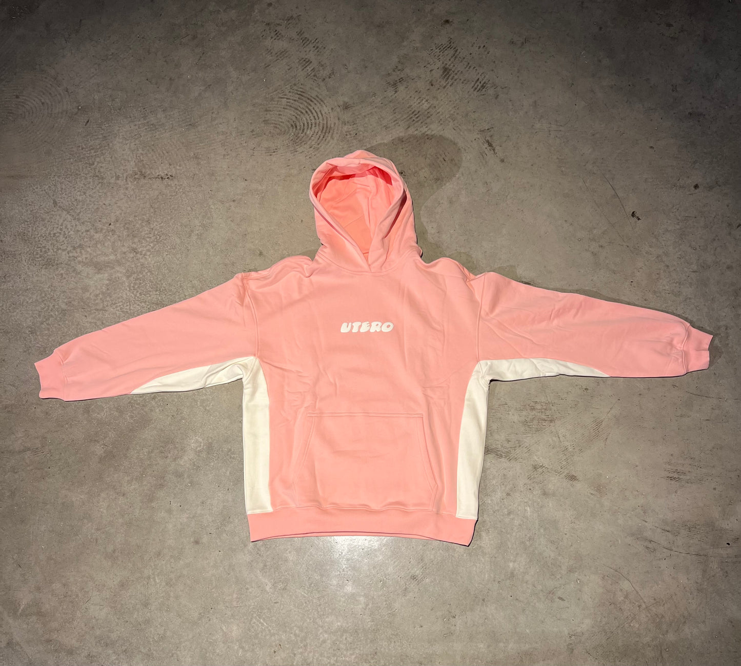 Heavyweight Fleece Hoodie Pink