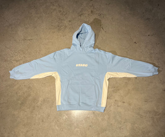 Heavyweight Fleece Hoodie Blue